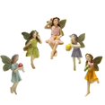 thumbnail image 5 of Fairy Figurine 5PCS Resin Fairy Figures with Fly Wing Miniature Fairy Garden Figurines Lovely Fairy Statue for Landscape, 5 of 5