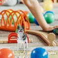 thumbnail image 4 of Modelo de perro de simulación, modelo de perro, adorno de perro de plástico, modelo de perro de pie, juguete cognitivo para niños, 4 of 8