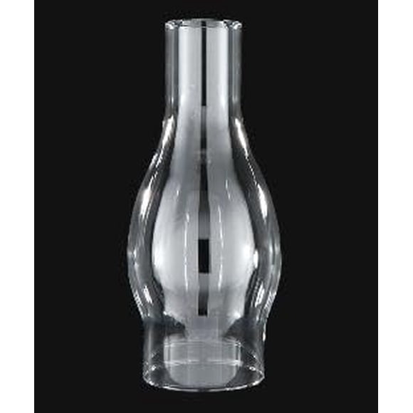 Chimenea para lámpara B&P Lamp 6,7 x 19 cm, vidrio transparente, estilo vintage