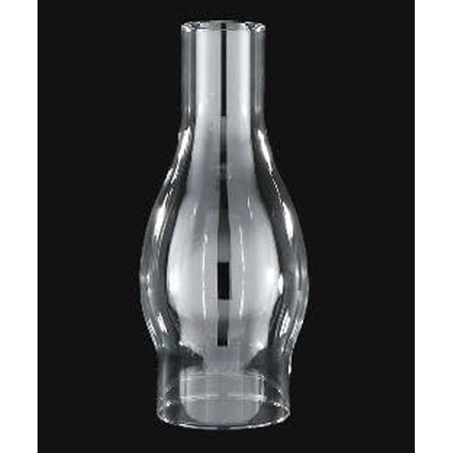 Chimenea para lámpara B&P Lamp 6,7 x 19 cm, vidrio transparente, estilo vintage