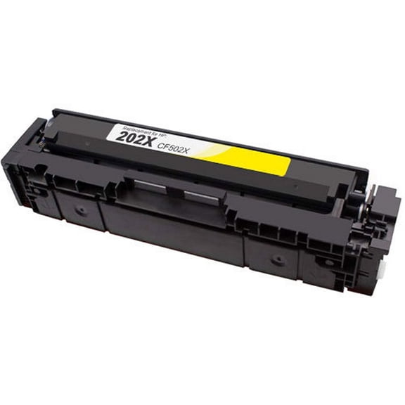 PrinterDash Compatible Replacement for 006R03706 Yellow High Yield Toner Cartridge (2500 Page Yield) - Replacement to CF502X / NO. 202X