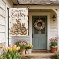thumbnail image 2 of Yhmxh Happy Easter Garden Flag, Easter Egg Bunny Garden Flag Easter Garden Flags 12x18 Inch Double SidedFarmhouse Garden Flags Easter Yard Flag Easter Decorations Outdoor Decor, 2 of 6