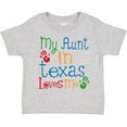 thumbnail image 3 of Inktastic My Aunt in Texas Loves Me Boys or Girls Toddler T-Shirt, 3 of 5