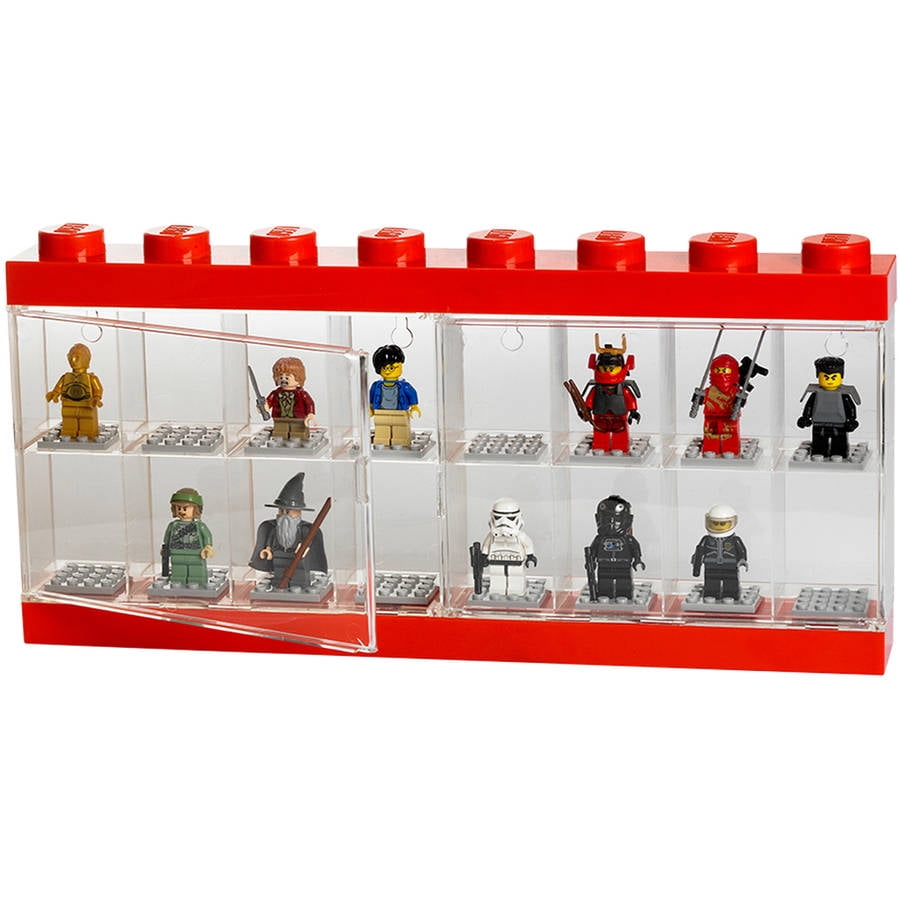 lego minifigure display case walmart