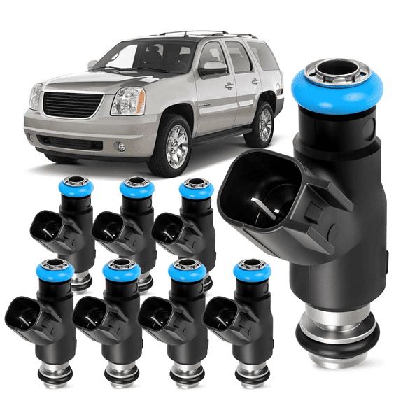 8x WVKVII 12613411 Fuel Injectors for GMC Yukon 2010-2014 5.3L V8