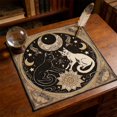 thumbnail image 4 of Tarots Tablecloth Multifunction Divinations Table Cloth Tarot Reading Mat Board Game Oracles Card Pad Tarots Support Mat, 4 of 9