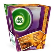 Air Wick Festive Moments Crackling Fire & Log Cabin Scented Candle, 3 Oz.