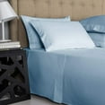thumbnail image 1 of 300 Thread Count 100% Egyptian Cotton 4-Piece Bed Sheet Set (1 Flat, 1 Fitted Sheet, 2 Pillow Covers) 27 Inches Deep Pocket Solid, 1 of 6