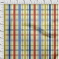 thumbnail image 3 of oneOone Cotton Poplin Light Yellow Fabric Madras Check Sewing Craft Projects Fabric Prints By Yard 56 Inches Wide, 3 of 4