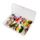 thumbnail image 2 of Señuelos de Pesca de 105 Piezas Señuelos Mixtos Señuelos Blandos Y Duros Accesorios de Cebos para Cucharas Zulema Señuelos de pesca, 2 of 8