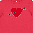 thumbnail image 4 of Inktastic Valentines Day Heart Arrow Boys or Girls Baby T-Shirt, 4 of 5