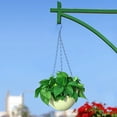 thumbnail image 4 of 2 Piezas Macetas Colgantes Macetas Plantas Colgantes Macetas para Exteriores Balcón Jardín Interior y Exterior Macetas Colgantes Gris Claro (Maceta Colgante + Cadena Colgante + Tapón + Cortina de Agua) brillar Electrónica, 4 of 5