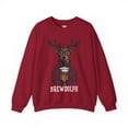 thumbnail image 5 of Brewdolph The Red Nose Reindeer Christmas Sweater | Comfy Sweatshirt | 3 Colors, 5 of 9