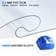 thumbnail image 4 of Mochila transparente PAMANO transparente Heavy Duty para universidad, azul, 4 of 8