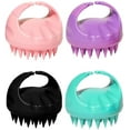thumbnail image 2 of Hair Shampoo Brush, Scalp Massager Silicone Scalp Scrubber Dandruff Brush Hair Washing Brush, 2 of 3