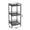 3 layers white, variant on Space-Saving Metal Ladder Shelf Organizer – 3-Tier Freestanding Storage Rack for Kitchen, Bathroom, Living Room, or Office – Narrow Utility Display Stand