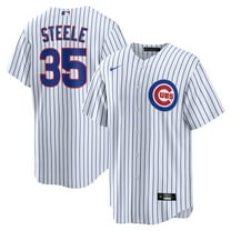 Men's Nike Justin Steele White Chicago Cubs Home Replica Jersey
