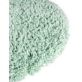 thumbnail image 6 of Unique Loom Infinity Shag Collection Area Rug - Jinko (3' 3" Round Cyan), 6 of 7