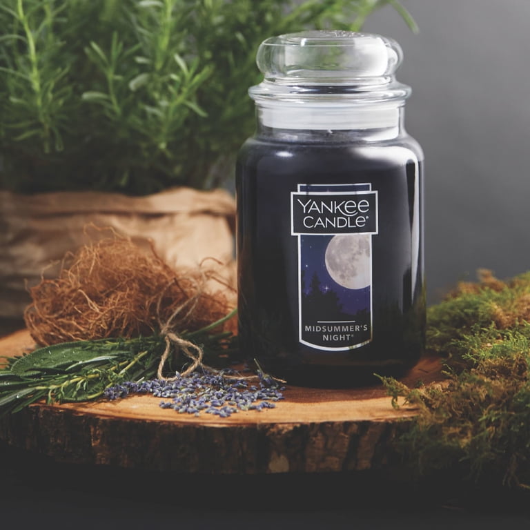 Yankee Candle Large Jar Candle, Midsummer's Night with Patchouli