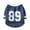 2XL, variant on Pet Dog Jersey – Summer Cooling Mesh Fabric Soccer Sportswear – Lightweight Football Casual Clothes for Small Dogs – Navy Blue (XS)
