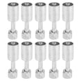 thumbnail image 1 of 10 piezas de conexión de manguera de aire acondicionado R134 con manguito de 3/8 pulg., 180 grados, para automóviles, camiones y vehículos de ingeniería., 1 of 14