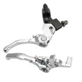 thumbnail image 3 of Leviers de frein et d\'embrayage pliables pour guidon de 7/8", pièces modifiées pour motos tout-terrain, 3 of 4