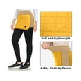 thumbnail image 4 of Little Donkey Andy Women's Lightweight Puffer Sport Skorts Warm Quilted Skirt Outdoors Hiking Running Yellow S, 4 of 6