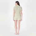 thumbnail image 3 of Womens Pajamas Set 2 Piece Button Down Monkey Shorts Set Y2k Preppy Loungewear Pjs 26s, 3 of 5