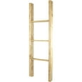 thumbnail image 4 of Ekena Millwork 15"W x 48"H x 3 1/2"D Vintage Farmhouse 3 Rung Ladder, Barnwood Decor Collection, Natural Barnwood, 4 of 13