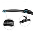 thumbnail image 2 of Universal U-type Soft Frameless Bracketless Rubber Car Windshield Wiper Blade 14 16 17 18 19 20 21 22 24 26 inch Optional, 2 of 8