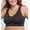 Black, variant on Women's Just My Size 1263 by Hanes Plus Size Pure Comfort Bra (Black 3X)