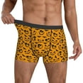 thumbnail image 3 of Men's Boxer Briefs, halloween spooky design Soft Comfy Mens Underwear Boxer Briefs Breathable With Widen Waist, 3 of 7