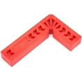 thumbnail image 5 of 90 ° positioning clamp type right angle brackets woodworking tool auxiliary locator plastic square, 5 of 5