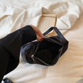 thumbnail image 2 of Bolsa De Hombro Bolsa de hombro con cordón para mujer, Bolsa de mano plisado, informal, brillante, 2 of 5