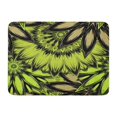 thumbnail image 1 of NUDECOR Allover Floral Tracery Nature Ethnic Pattern Flowers Color Arrangement Doormat Floor Rug Bath Mat 30x18 inch, 1 of 1