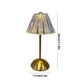 thumbnail image 3 of USB Rechargeable Crystal Table Lamp | Multicolor Acrylic Shade | 3-Color Touch Control | Dimmable Ambient Light | Metal Base | 11.8x4.3in | Cordless Decor Lighting, 3 of 6