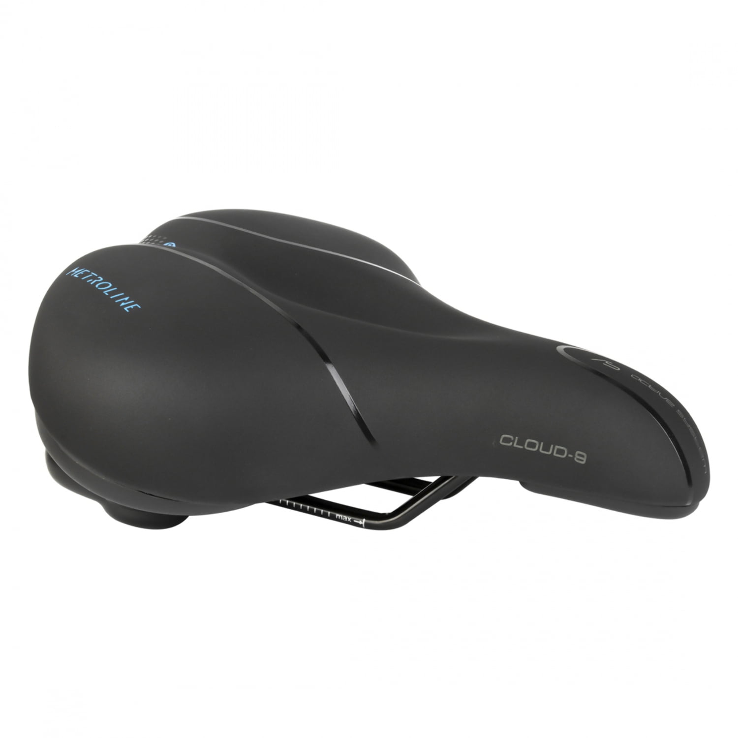 Cloud9 Ergonomic Memory Foam Bike Cushion Seat Wide Comfortable GF Cruiser Gel AR CS TC Ly 10.5 x 10.5 Walmart