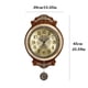 thumbnail image 2 of Reloj de pared de cobre de lujo clásico europeo, reloj de cuarzo colgante for sala de estar con reloj de péndulo, 2 of 7