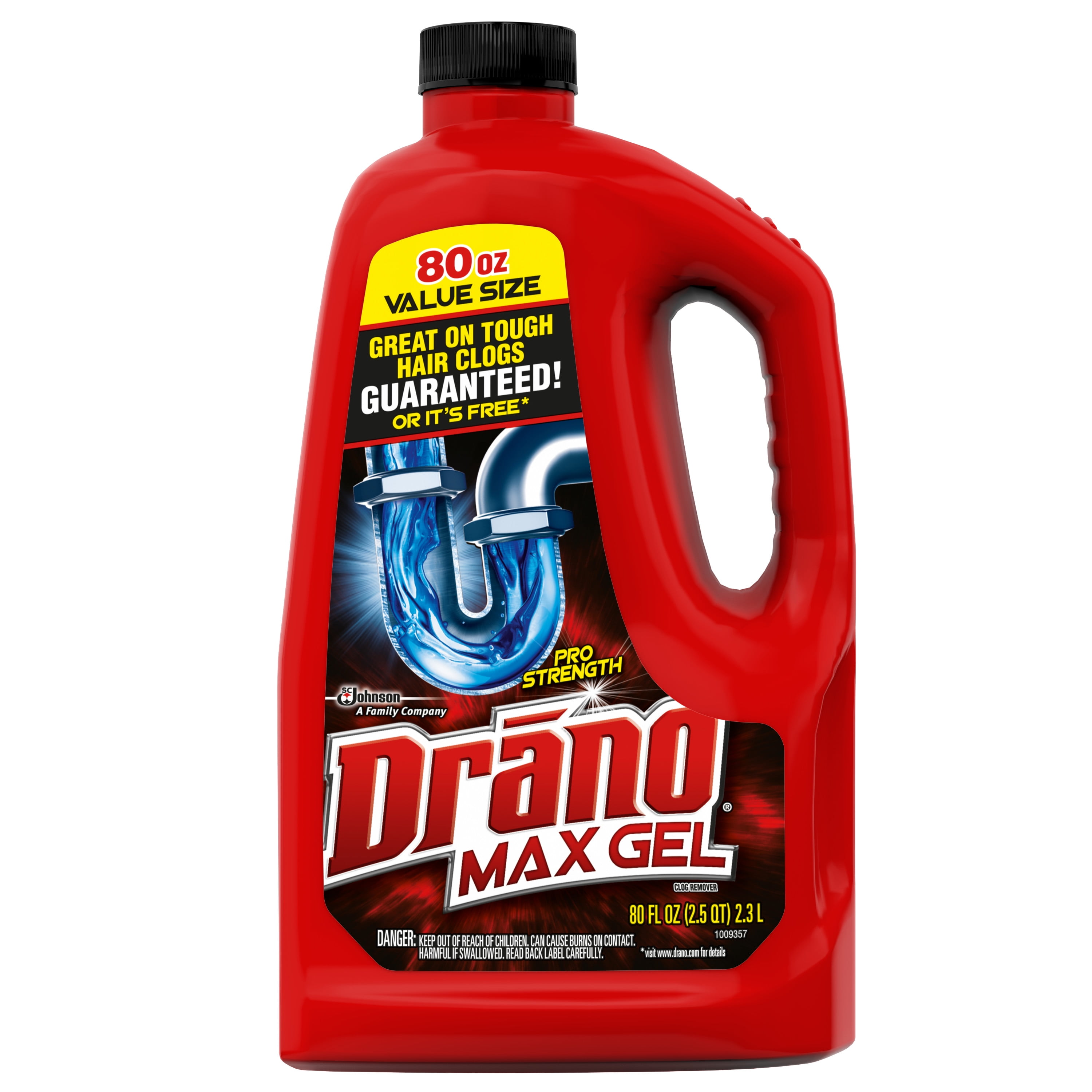 Drano Commercial Line 42 fl. oz. Max Gel Clog Remover 694773 - The