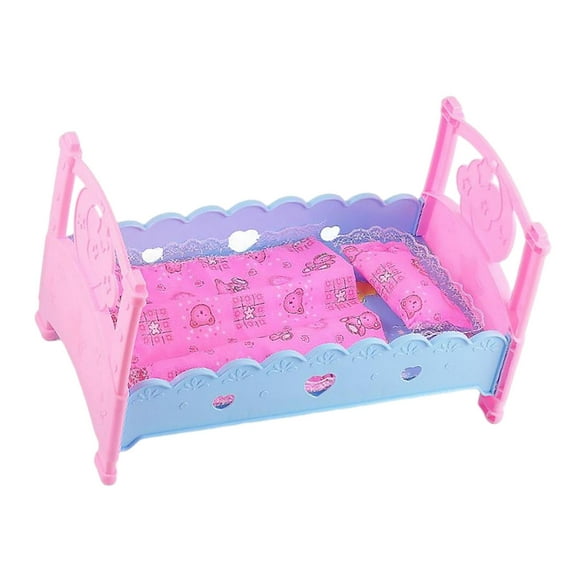 Children Playhouse Toy Bed Princess Bed Doll Toy for Children Kids