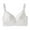 White, variant on Sexy Bras for Women Women's Sexy Lace Non Padded Mesh Underwire Demi Unlined Balconette Bra Blue,34