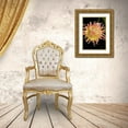 thumbnail image 3 of Johnson, George 11x14 Gold Ornate Wood Framed with Double Matting Museum Art Print Titled - Pink and Yellow Dahlia, 3 of 4