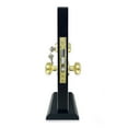 thumbnail image 4 of Gate Mortise Keyed Lockset - Left Hand - Polished Brass US3 Finish - 2-1/2" Backset - 2 SC1 Keys, 4 of 5