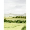 thumbnail image 3 of Popp, Grace 15x18 Black Modern Framed Museum Art Print Titled - Lush Farmland II, 3 of 5