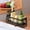 Black#276, variant on Sink Caddy Organizer Stainless Steel | Sponge Rack With Drainage Tray, Non-Slip Suction Cups | Rustproof Countertop Holder For Soap Dispenser, Brush, Sponge | Space-Saving Kitchen Storage,
