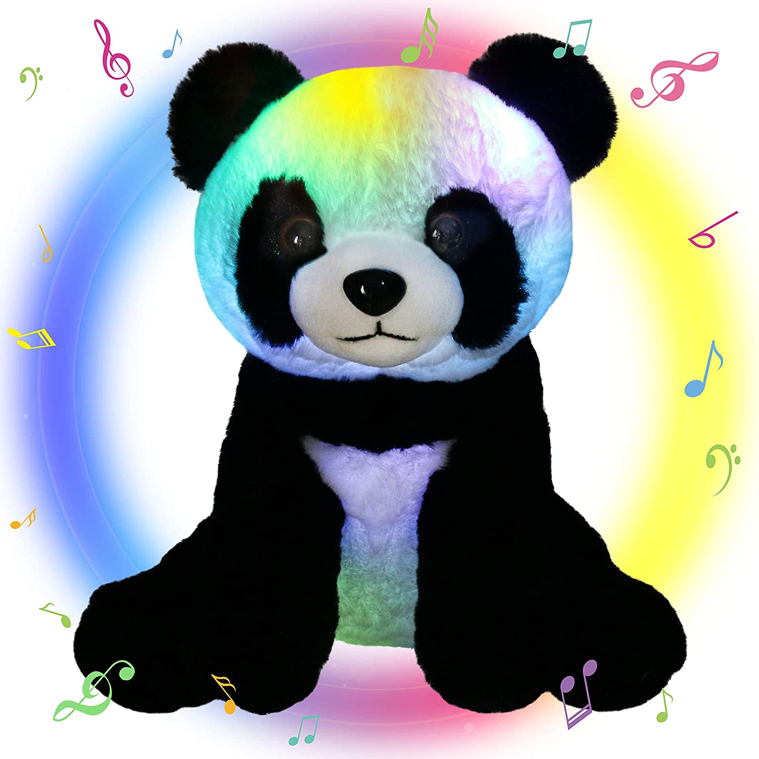 light up musical stuffed animal