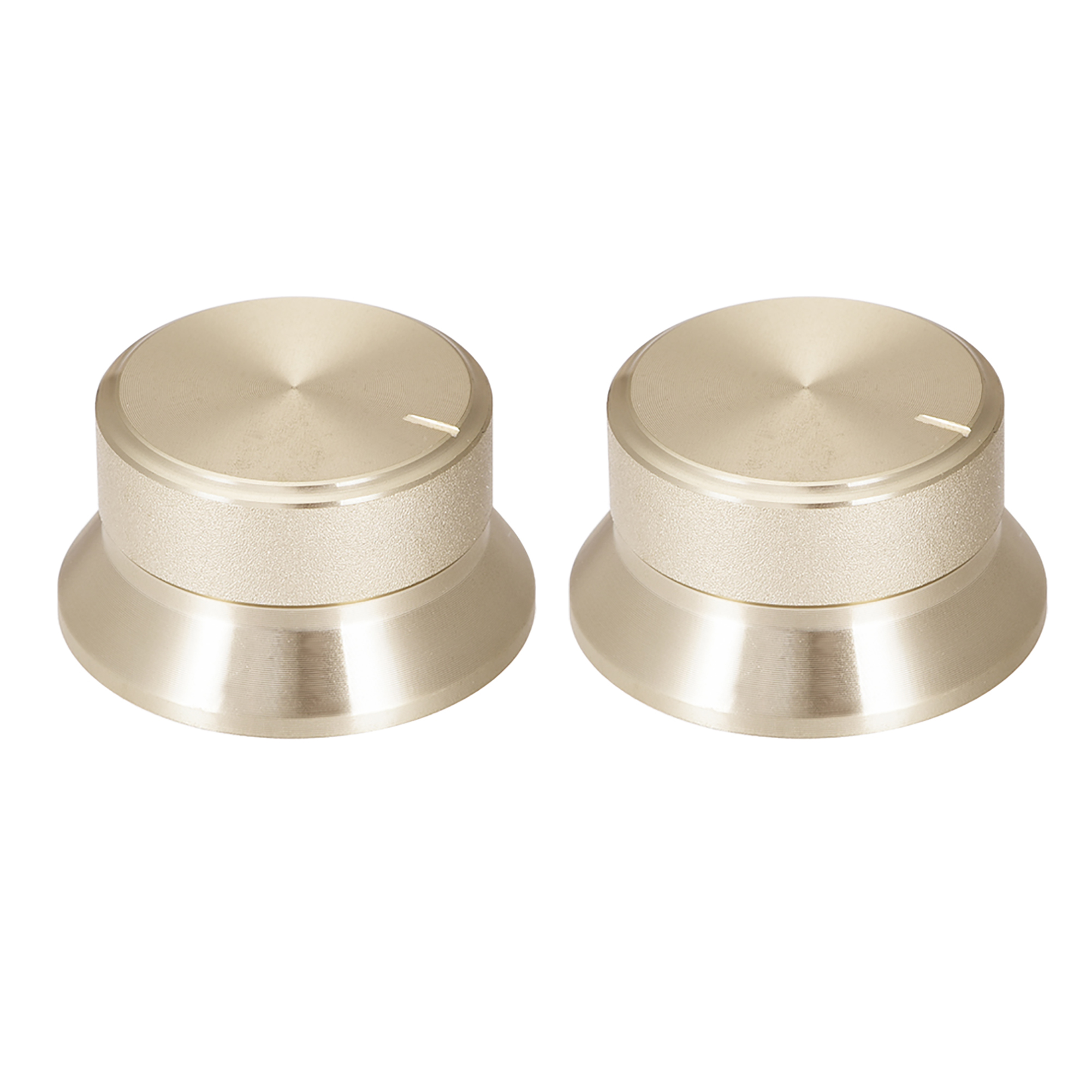 2pcs Potentiometer Knobs Aluminum Volume Control Knob Amplifier