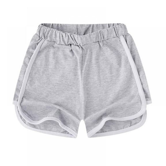 Girls Athletic Shorts Active Running Shorts, Boys Workout Shorts for Kids