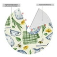 thumbnail image 4 of Kll 36" Christmas Tree Skirt Vintage Utensils Xmas Tree Skirts Mat For New Year Xmas Holiday Party Indoor Outdoor Home Decoration, 4 of 9