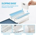 thumbnail image 6 of Kingrack Mini Expandable Dish Drying Rack Over The Sink Adjustable Dish Rack in Sink Or On Counter Dish Drainer with Utensil Holder Rustproof for Kitchen, 6 of 6